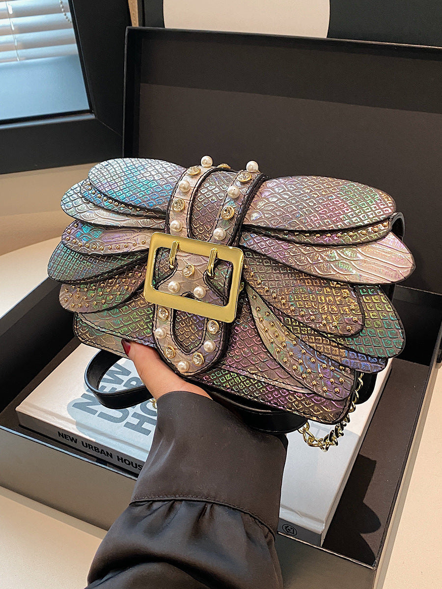 Single Shoulder Crossbody Small Square Bag