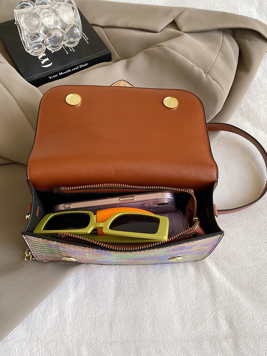 Single Shoulder Crossbody Small Square Bag