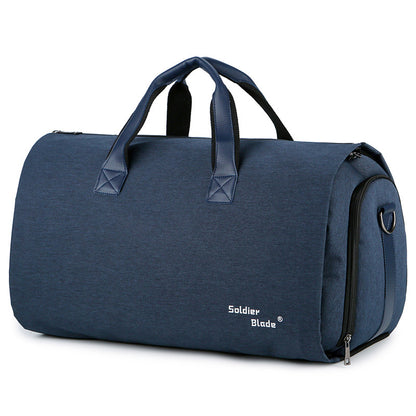 Single-shoulder crossbody suit bag