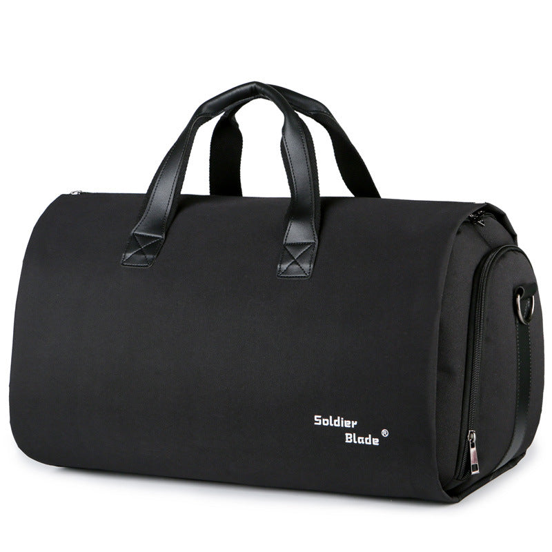 Single-shoulder crossbody suit bag