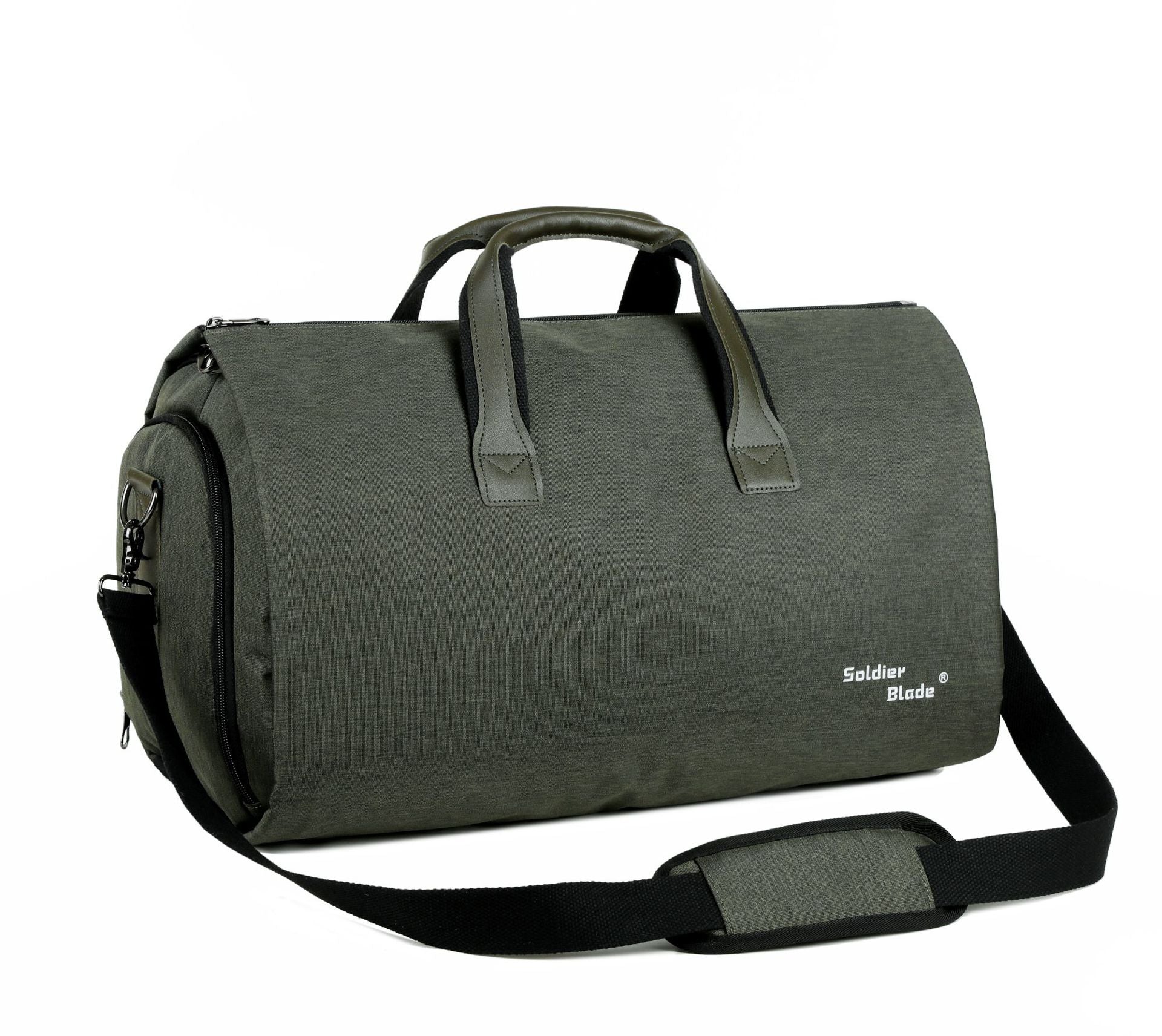 Single-shoulder crossbody suit bag