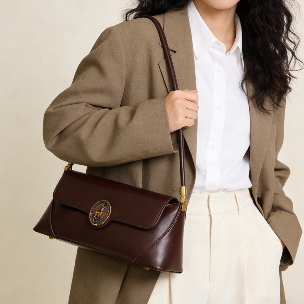 Single-shoulder handbag
