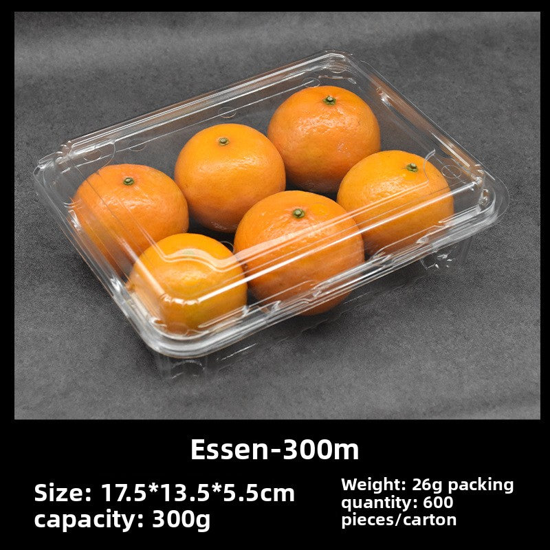 Single-use fruit box