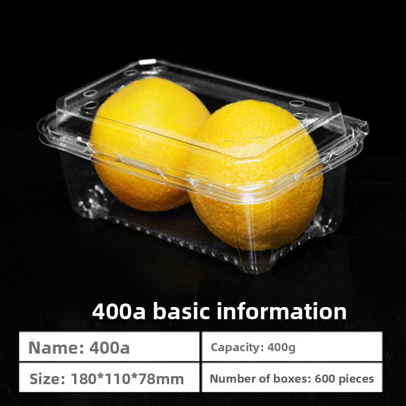 Single-use fruit box