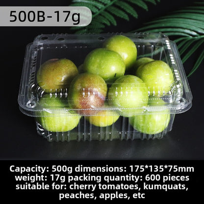 Single-use fruit box