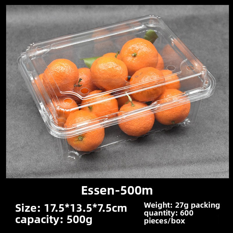 Single-use fruit box