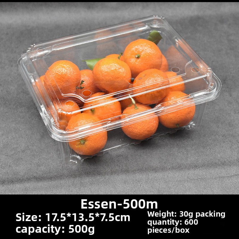 Single-use fruit box