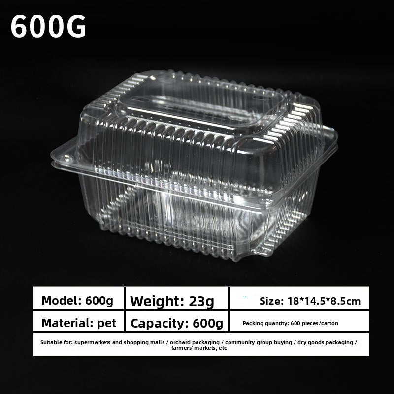 Single-use fruit box