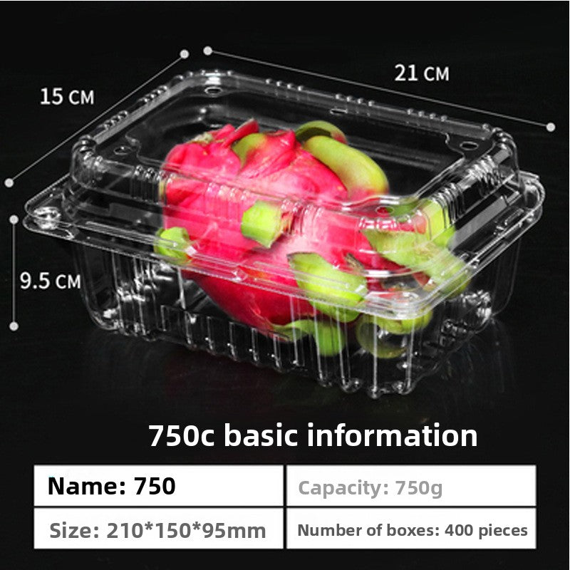Single-use fruit box
