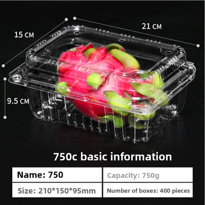 Single-use fruit box