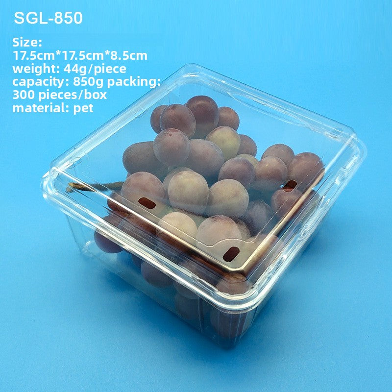 Single-use fruit box