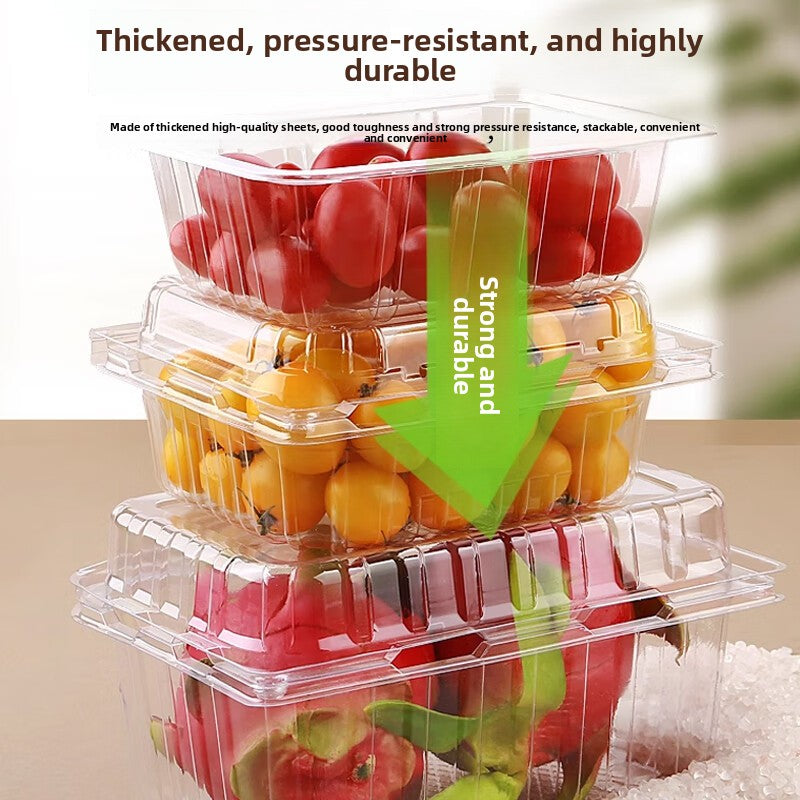 Single-use fruit box