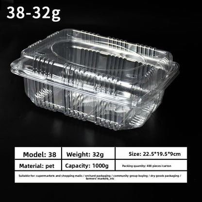 Single-use fruit box