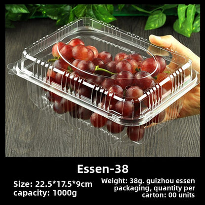 Single-use fruit box