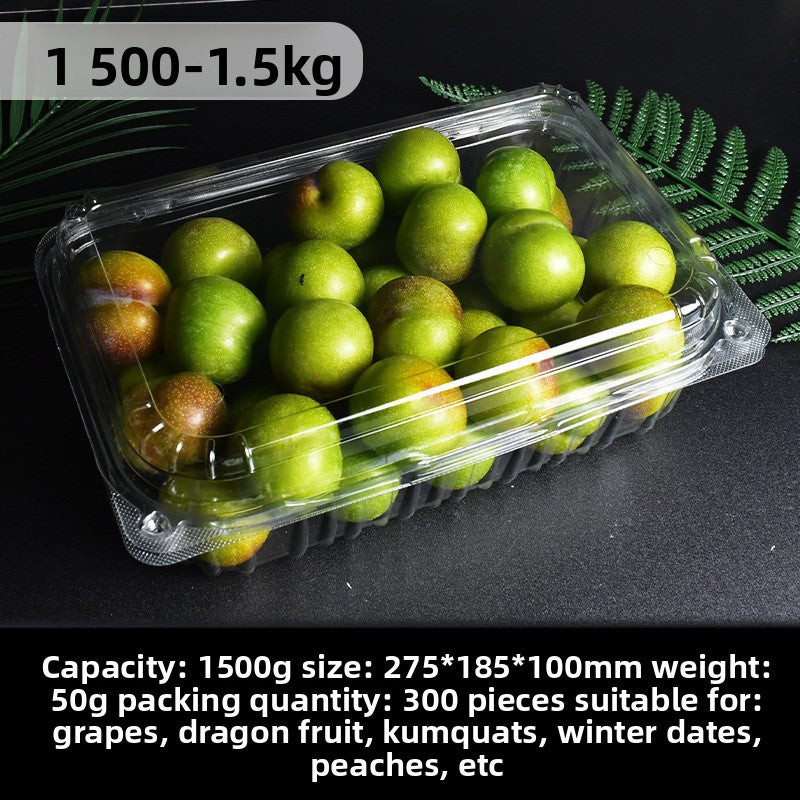 Single-use fruit box