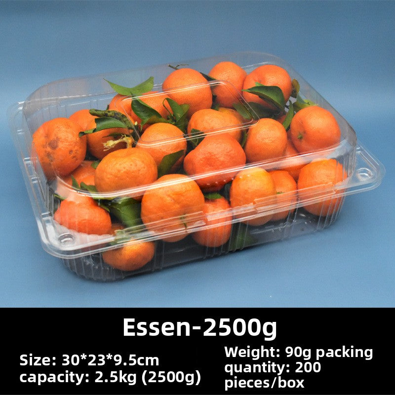 Single-use fruit box