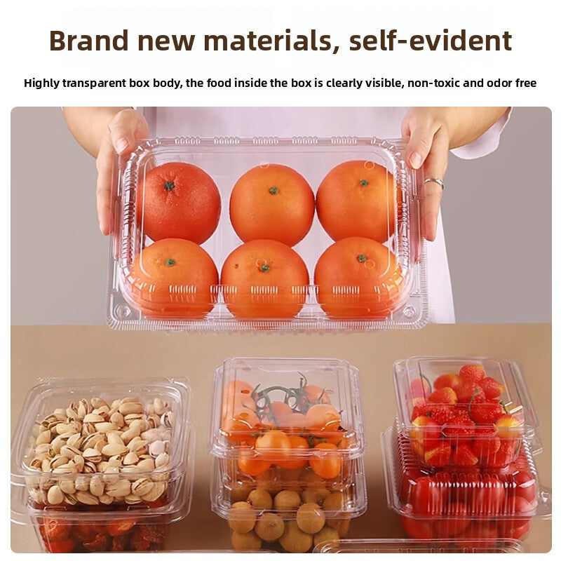 Single-use fruit box