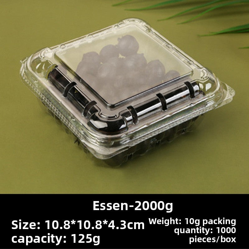 Single-use fruit box