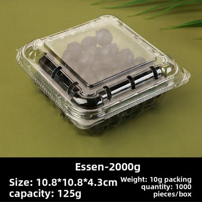 Single-use fruit box
