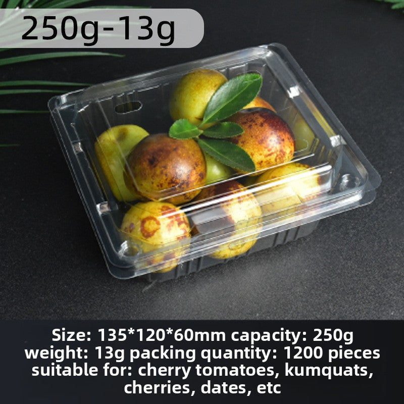 Single-use fruit box