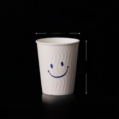 Single-use hollow paper cup