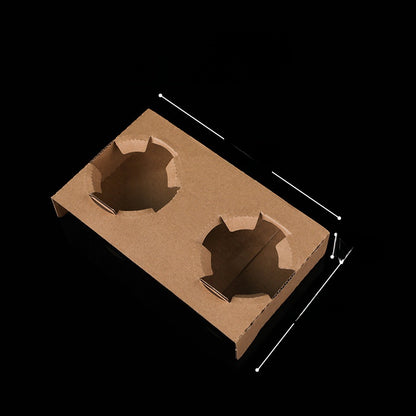 Single-use hollow paper cup