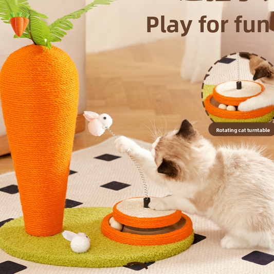 Sisal Cat Climbing Frame Scratching Post Toy