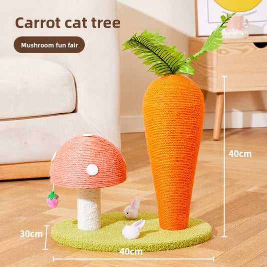 Sisal Cat Climbing Frame Scratching Post Toy