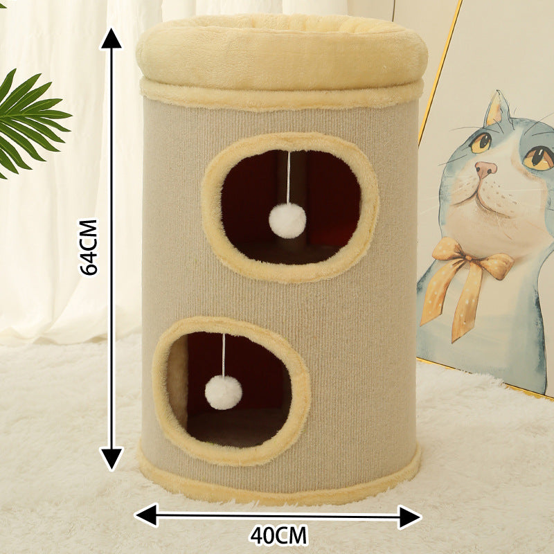 Sisal Cat Nest with Scratching Post