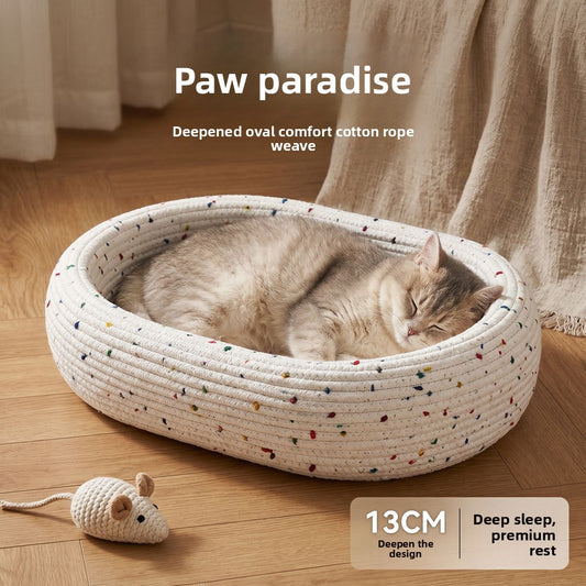 Sisal Cat Scratching Board – Durable and Lint-Free Cat Bed