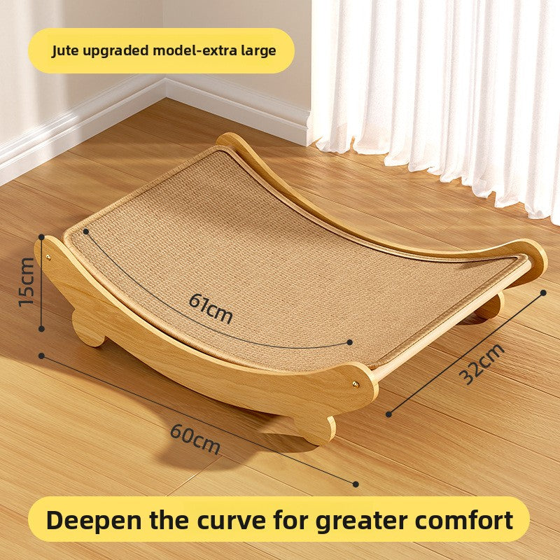 Sisal Cat Scratching Board Lounger Bed