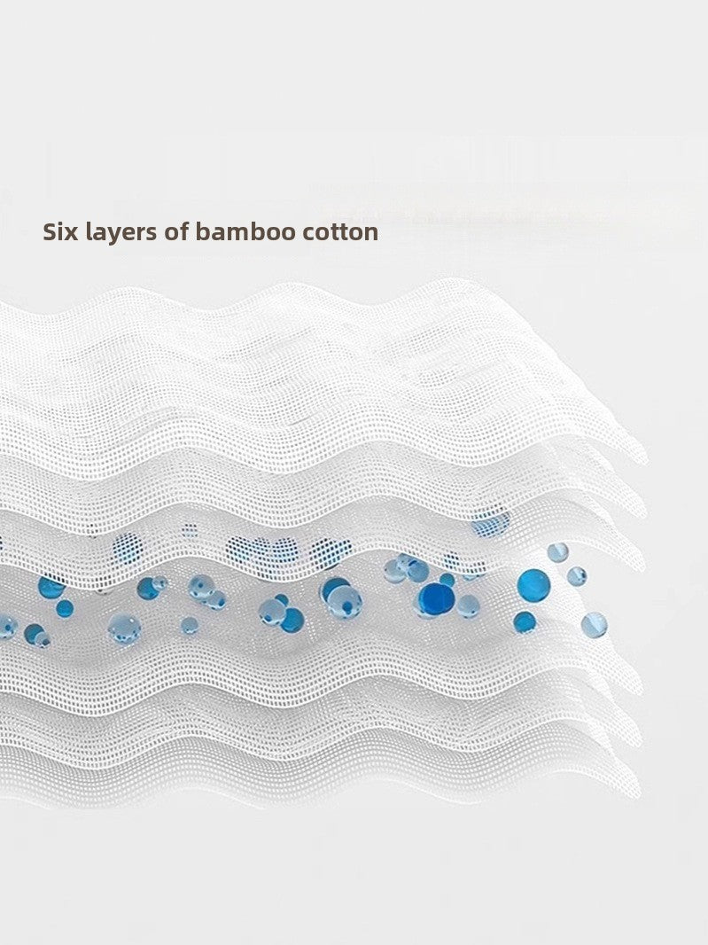 Six-Layer Bamboo Cotton Baby Gauze Blanket