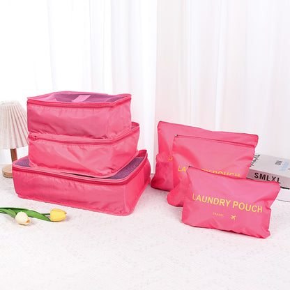 Six-Piece Travel Storage Bag