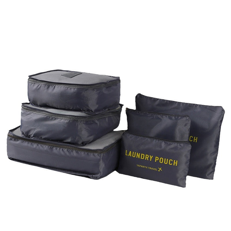 Six-Piece Travel Storage Bag