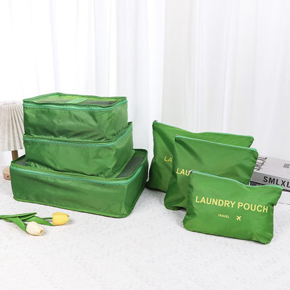 Six-Piece Travel Storage Bag