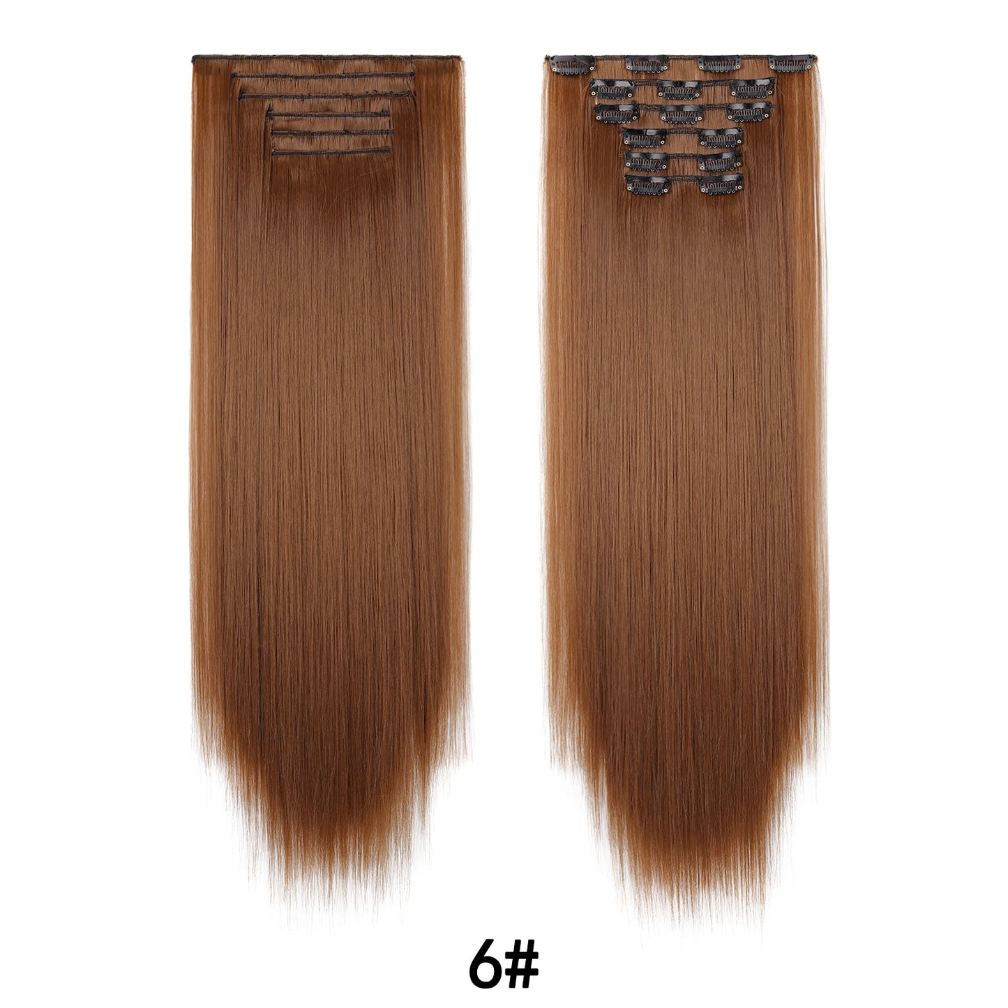 Six-piece wig set