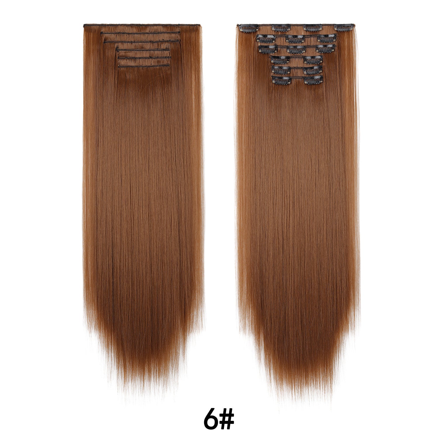 Six-piece wig set