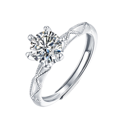Six-Prong Ring for Women