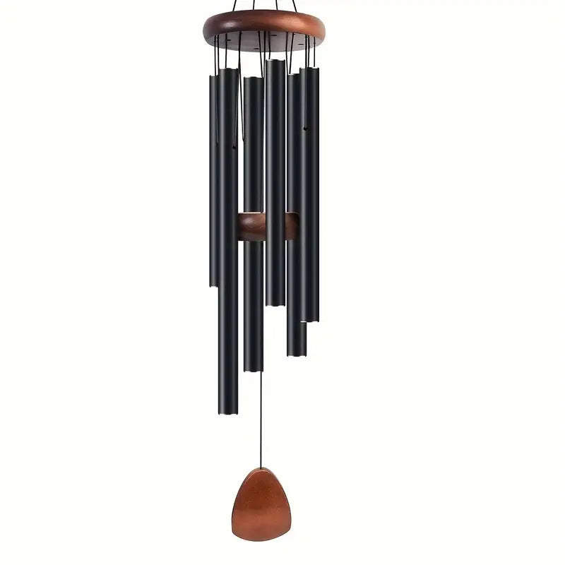 Six-Tube Retro Aluminum Wind Chime Home Decoration