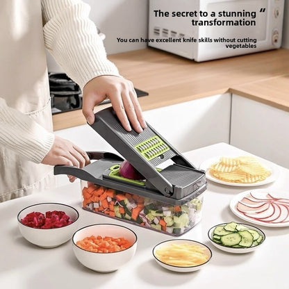 Sixteen-In-One Multifunctional Vegetable and Fruit Cutter