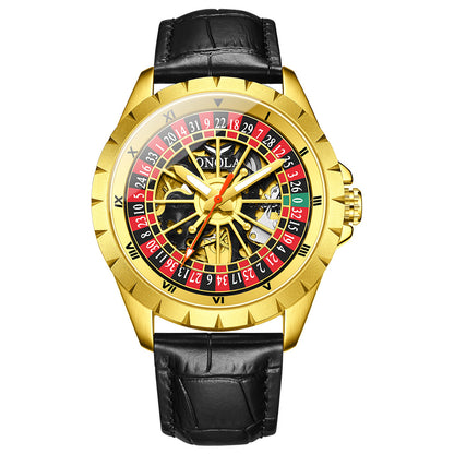 Skeleton Dial Mechanical Watch