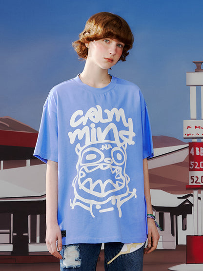 Sketchy Monster Doodle Short Sleeve Shirt