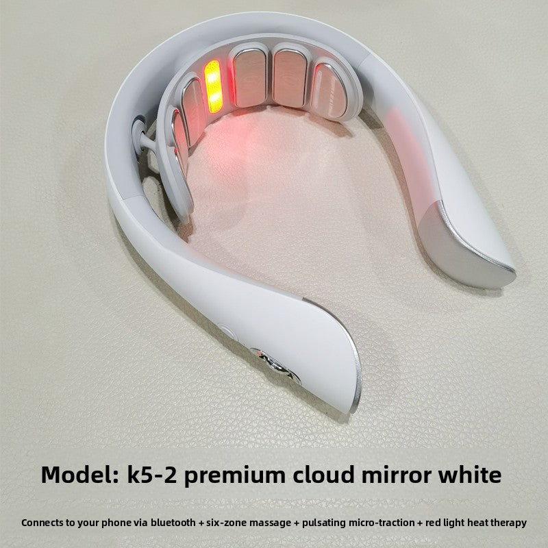 SKG Neck Massager with Heat Therapy and Pulse Technology