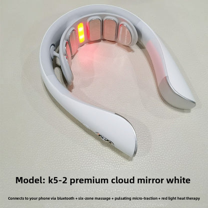 SKG Neck Massager with Heat Therapy and Pulse Technology
