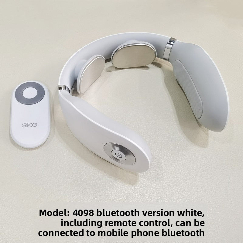 SKG Neck Massager with Heat Therapy and Pulse Technology