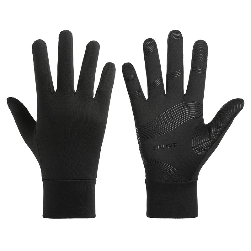 Ski liner gloves