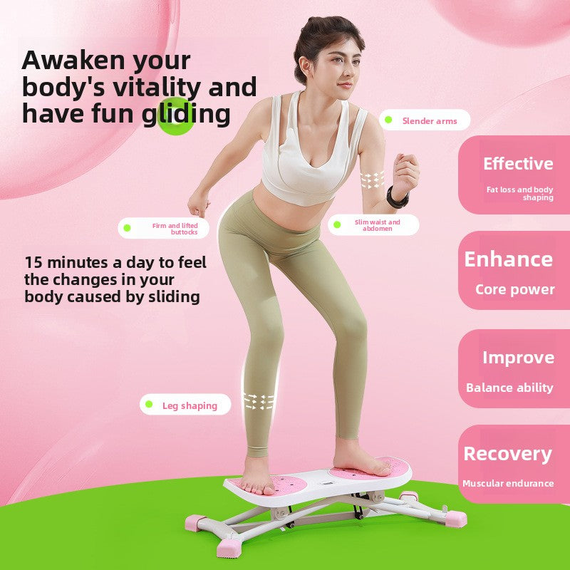 Skiing and Treadmill Exercise Machine for Fitness