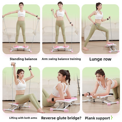 Skiing and Treadmill Exercise Machine for Fitness