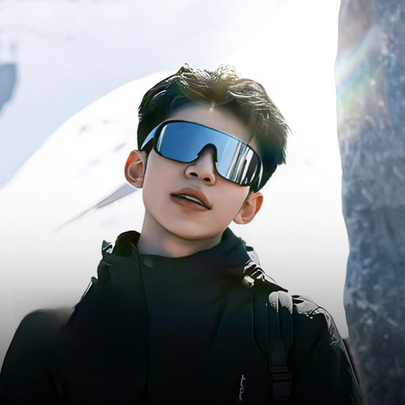 Skiing sunglasses