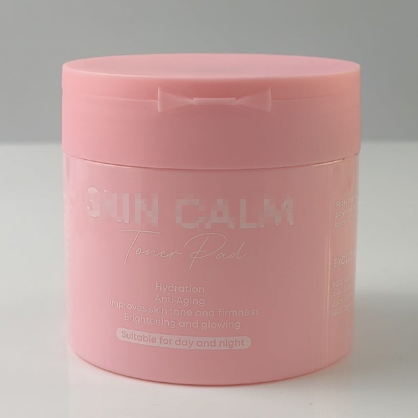 Skin Calm White Peach Moisturizing Cotton Pads 60 Pieces